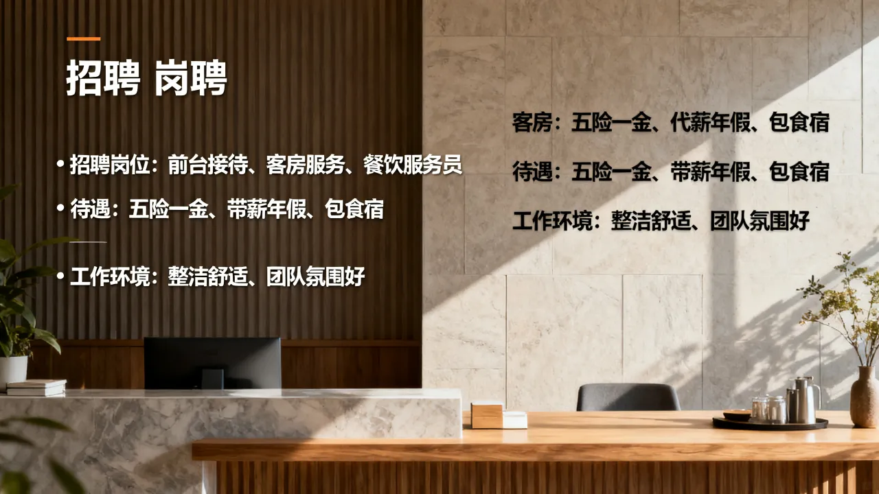 金福国际大酒店招聘信息有哪些？酒店招聘岗位待遇如何？-图3