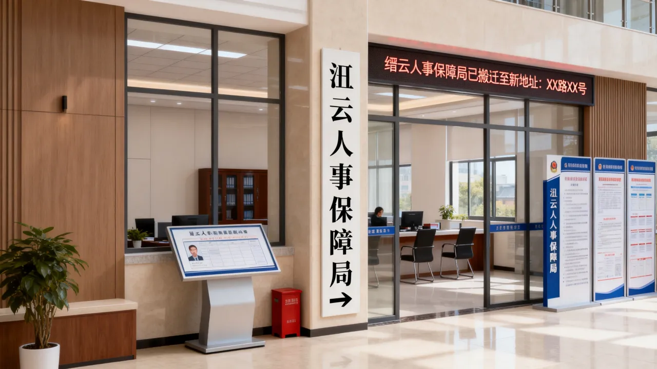 缙云人事保障局搬迁了吗,具体办公位置在哪里?