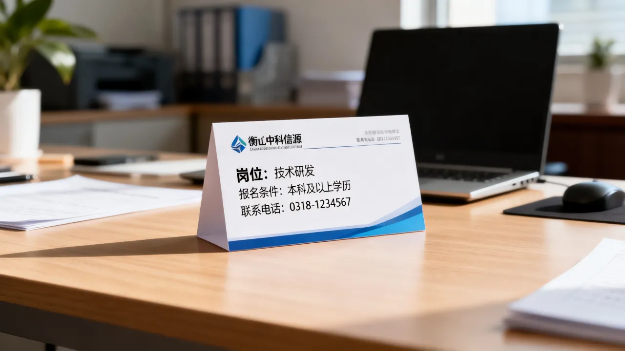 衡水中科信能源招聘怎么样,衡水招聘岗位及报名条件有哪些?