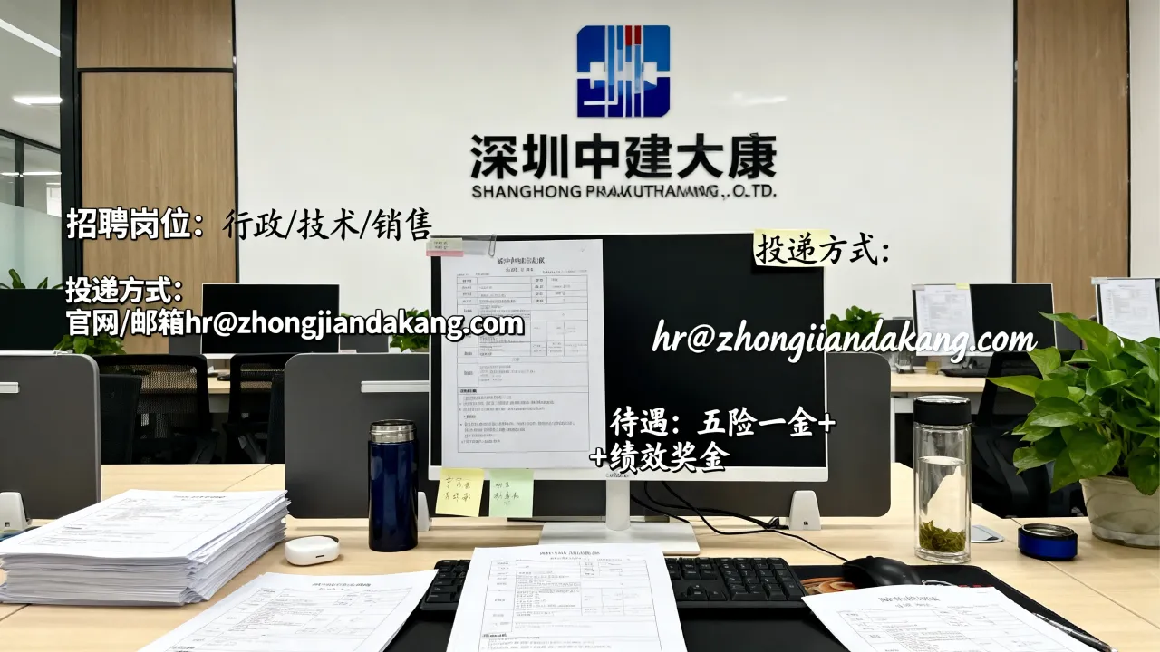 深圳中建大康招聘靠谱吗,待遇怎样,怎么投简历?