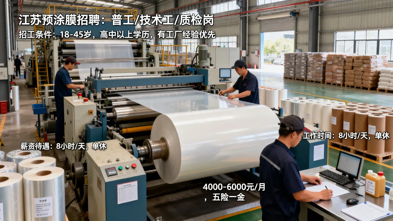 江苏预涂膜招聘信息有哪些,江苏预涂膜工厂招工条件是什么-图3 江苏预涂膜招聘信息有哪些,江苏预涂膜工厂招工条件是什么-图3
