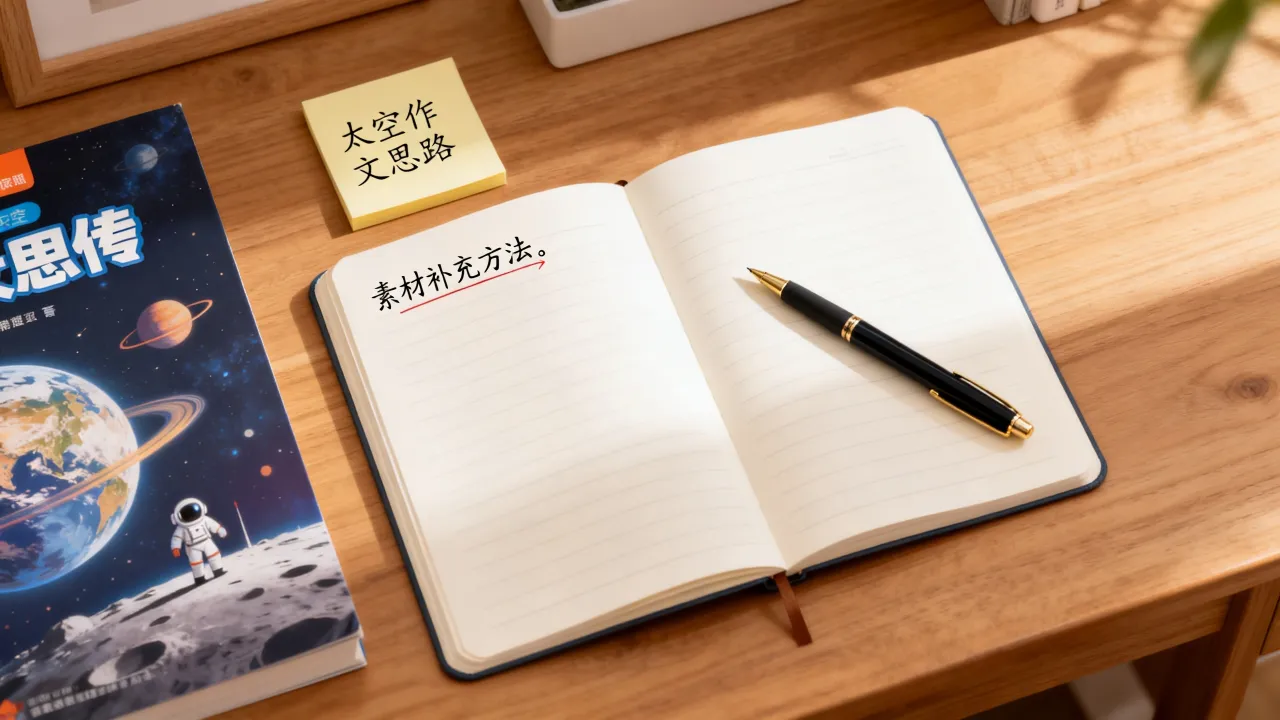 作文太空怎么写,作文没素材内容空洞如何凑字数-图2 作文太空怎么写,作文没素材内容空洞如何凑字数-图2