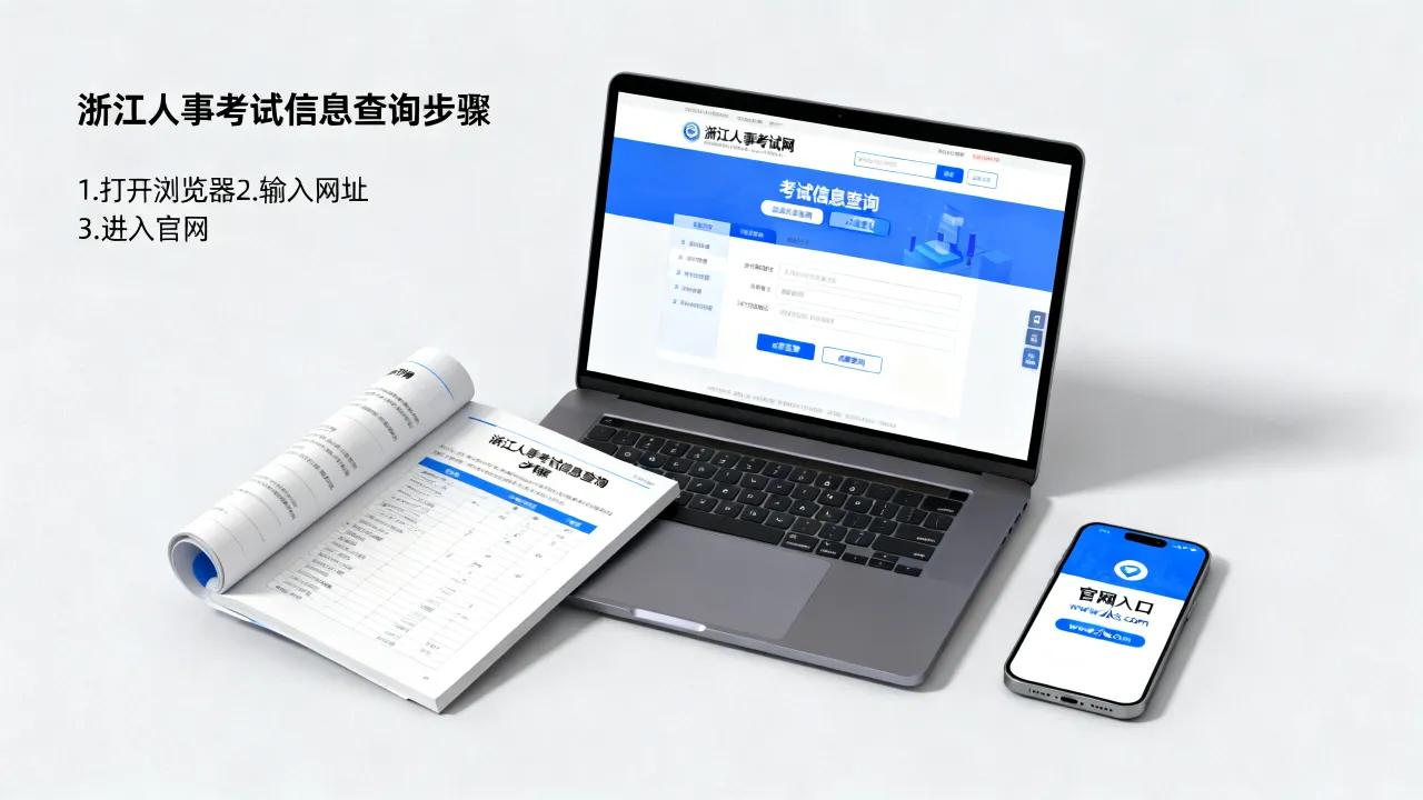 浙江人事考试信息怎么查,浙江人事考试网官网入口在哪?-图2 浙江人事考试信息怎么查,浙江人事考试网官网入口在哪?-图2