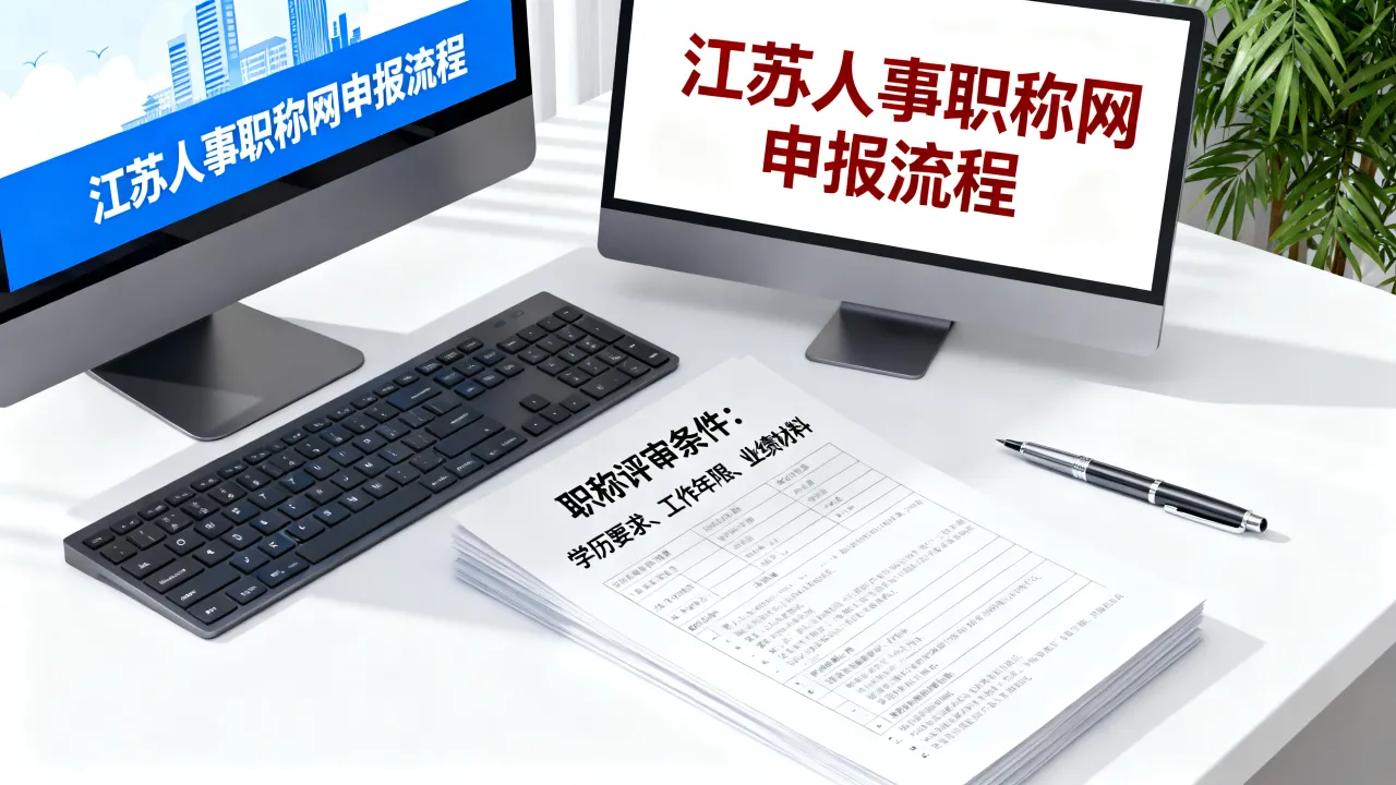 江苏人事职称网怎么申报?,职称评审条件有哪些?