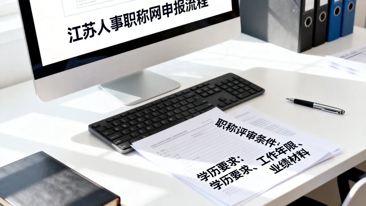 江苏人事职称网怎么申报？，职称评审条件有哪些？-图2