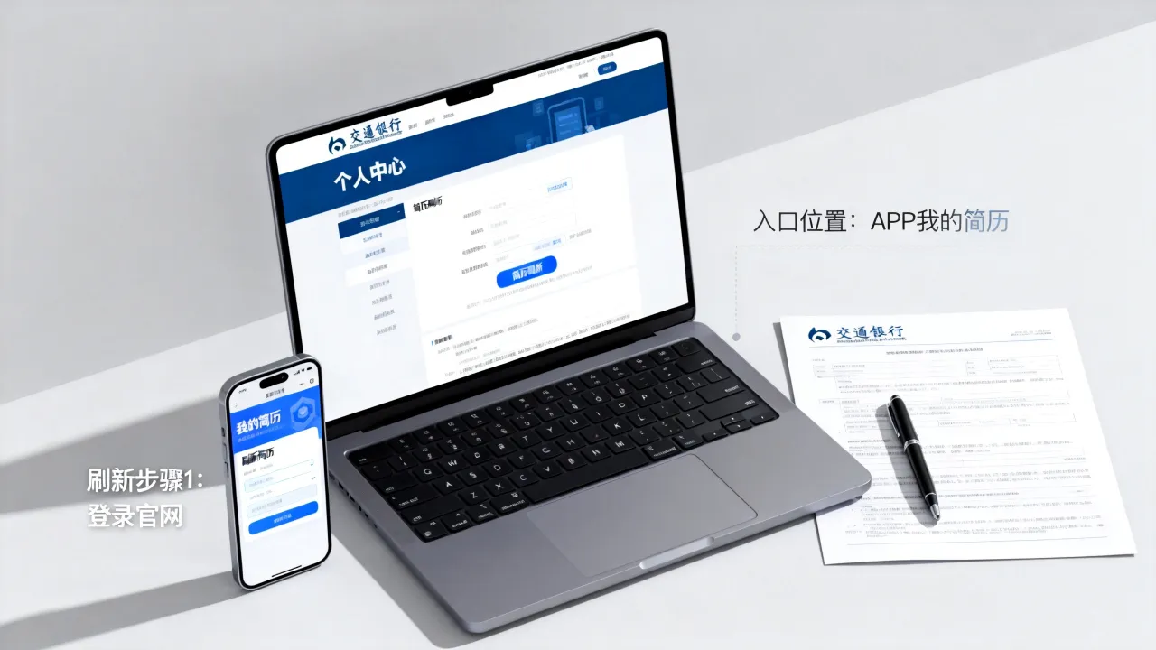 交行怎么刷新简历?交通银行招聘简历刷新入口在哪里