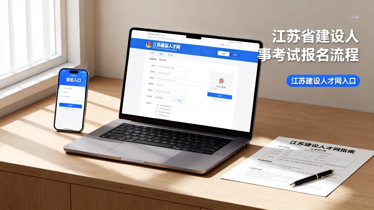 江苏省建设人事考试怎么报名，江苏建设人才网报名入口在哪-图2