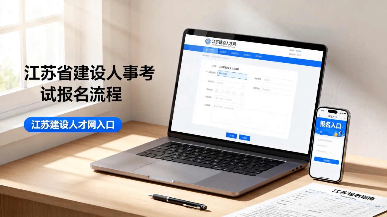 江苏省建设人事考试怎么报名，江苏建设人才网报名入口在哪-图3