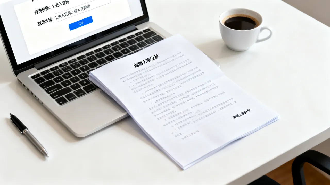 湖南人事公示有哪些新变动？如何查询公示名单，附最新动态-图3