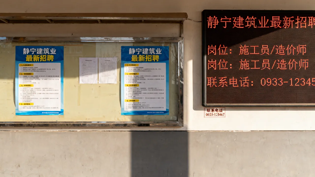静宁建筑业招聘信息哪里找?最新招聘动态在哪看