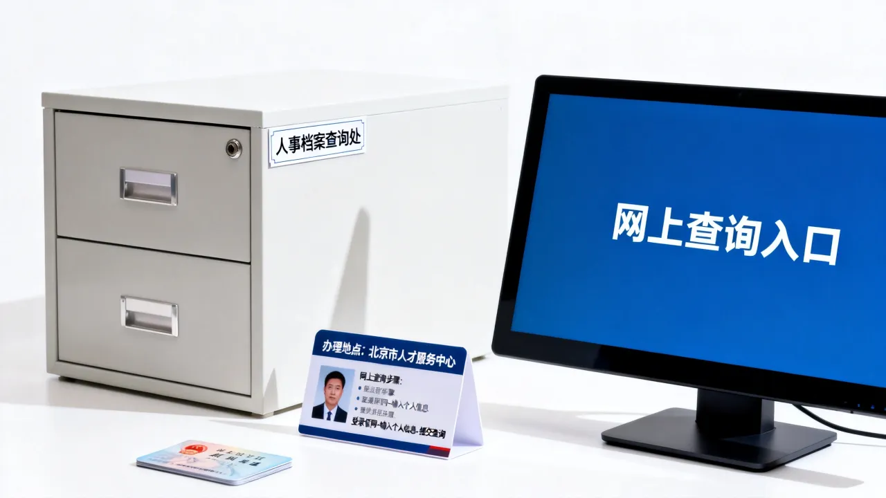 北京个人人事档案查询在哪里办理,怎么网上查询