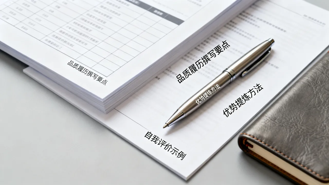 品质履历怎么写,品质履历中的自我评价与优势怎么写