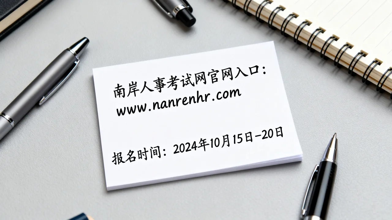 南岸人事考试网官网入口在哪，南岸人事考试网报名时间是什么时候？