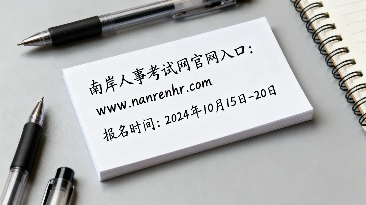南岸人事考试网官网入口在哪,南岸人事考试网报名时间是什么时候?-图3 南岸人事考试网官网入口在哪,南岸人事考试网报名时间是什么时候?-图3