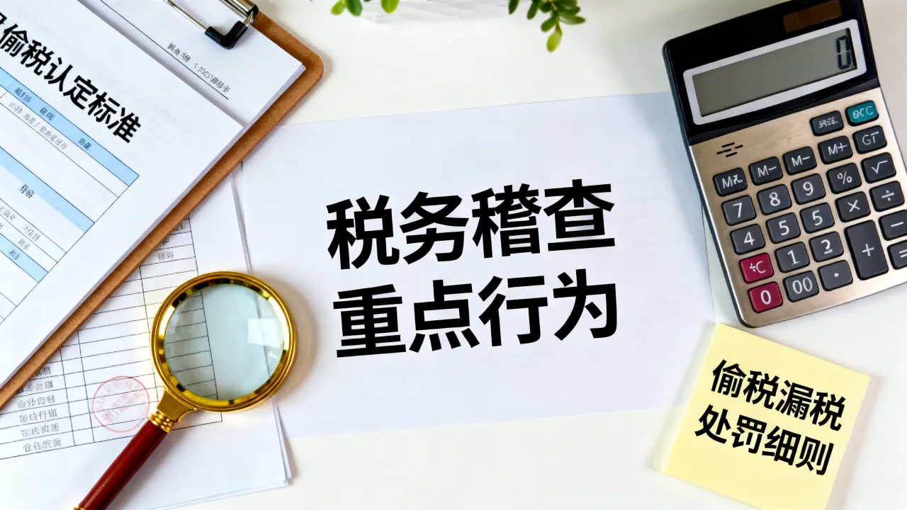 偷税如何认定?税务稽查重点查哪些行为,偷税漏税怎么处罚?-图3 偷税如何认定?税务稽查重点查哪些行为,偷税漏税怎么处罚?-图3