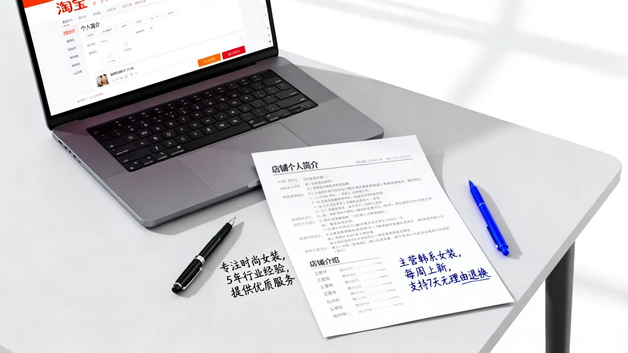 淘宝简历怎么填写，个人简介和店铺介绍有什么不同-图3