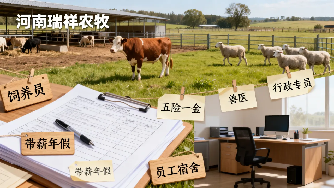 河南瑞祥农牧招聘职位有哪些，福利待遇怎么样？
