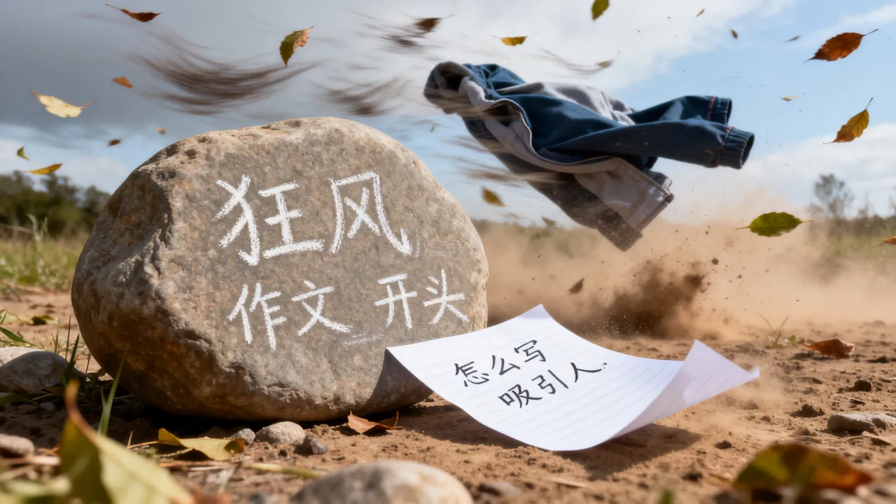 狂风作文怎么写，狂风作文开头怎么写吸引人
