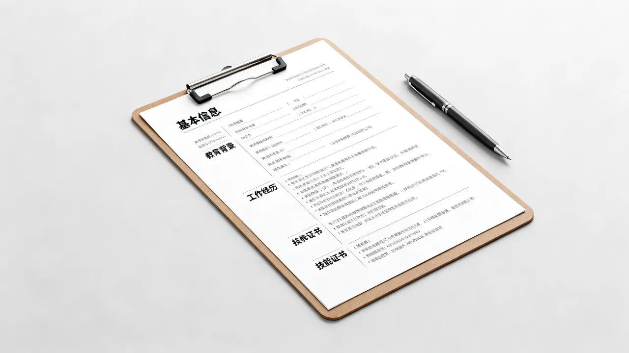 参数简历怎么写,有哪些必须填写的内容和模板-图3 参数简历怎么写,有哪些必须填写的内容和模板-图3