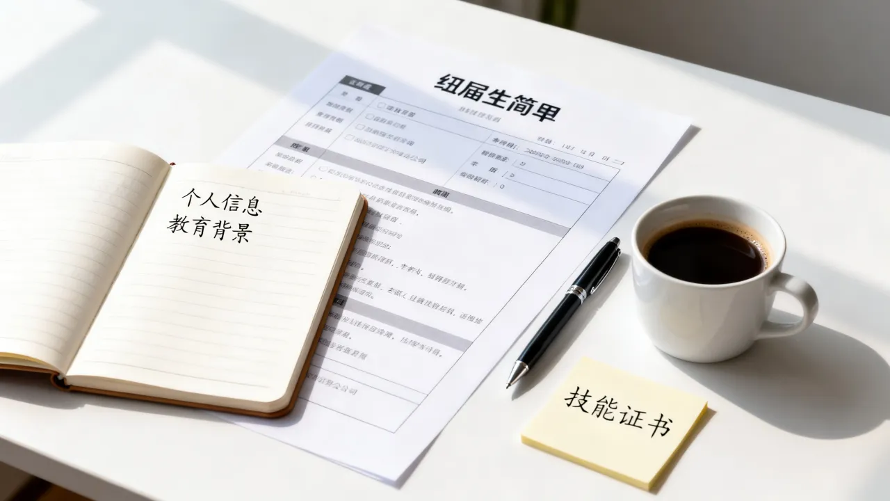 大学怎么写简历？应届生无经验简历撰写要点