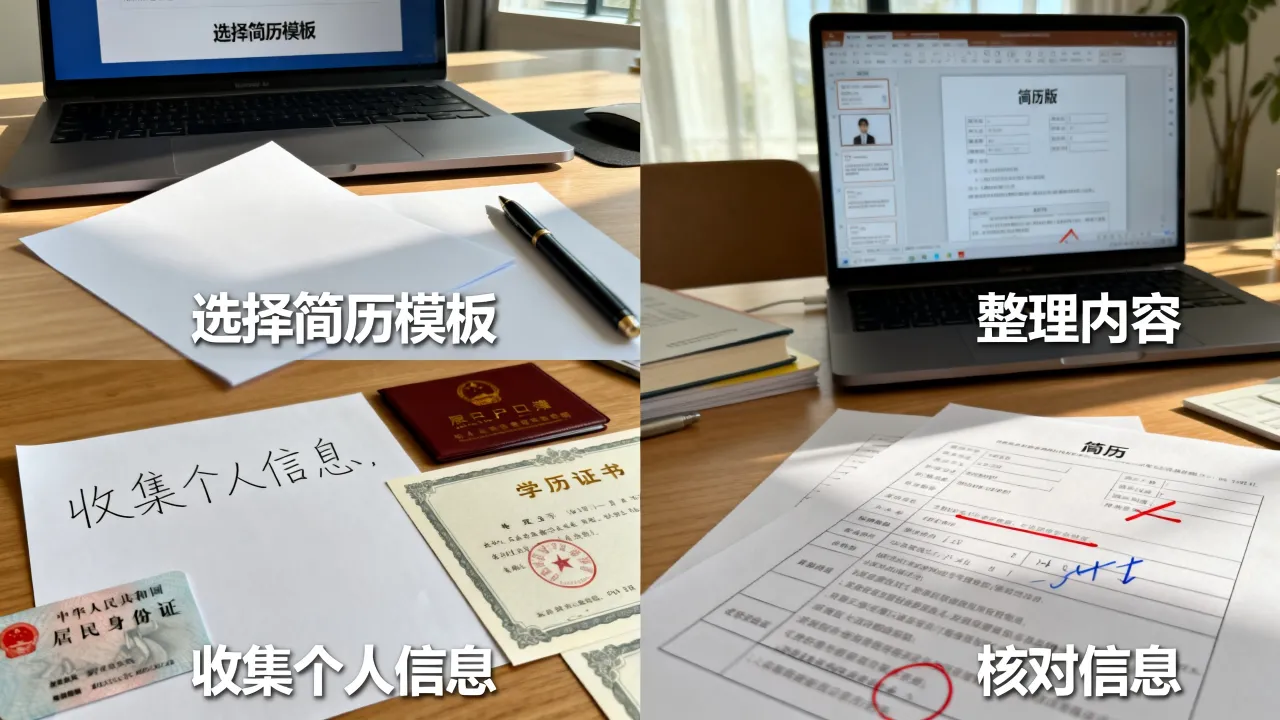 怎么制作几张简历?,简历制作详细步骤有哪些?-图1 怎么制作几张简历?,简历制作详细步骤有哪些?-图1