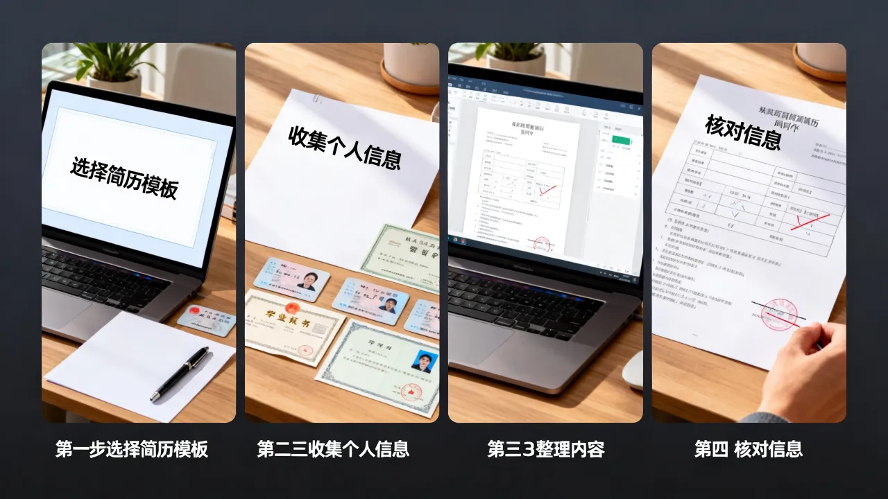 怎么制作几张简历?,简历制作详细步骤有哪些?-图3 怎么制作几张简历?,简历制作详细步骤有哪些?-图3