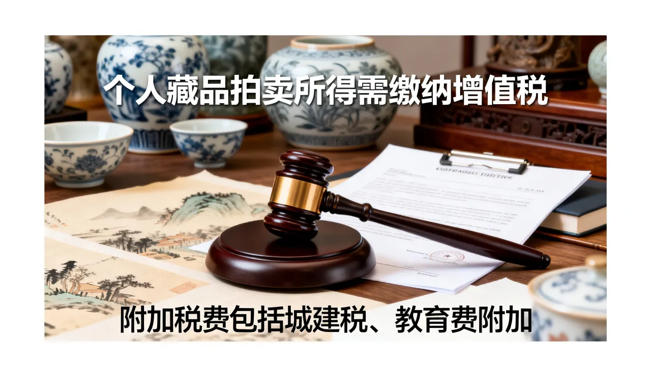 拍卖收入如何缴税？个人藏品拍卖所得要交哪些税费-图1