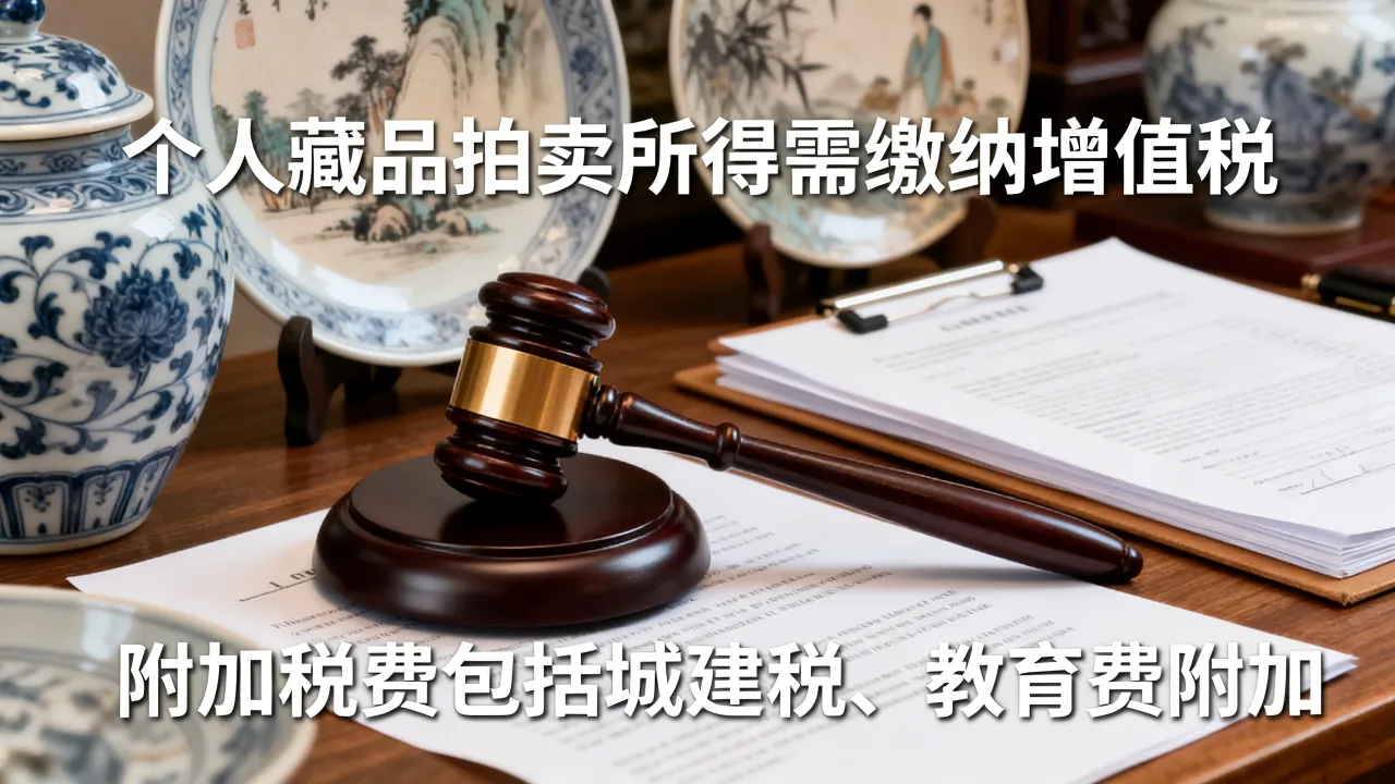 拍卖收入如何缴税？个人藏品拍卖所得要交哪些税费-图3