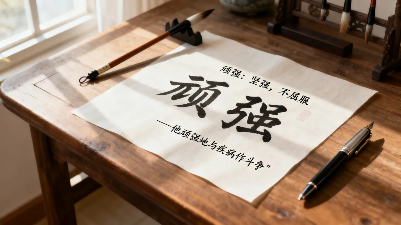 顽强怎么写?顽强怎么写才好看,顽强是什么意思及造句?-图3 顽强怎么写?顽强怎么写才好看,顽强是什么意思及造句?-图3