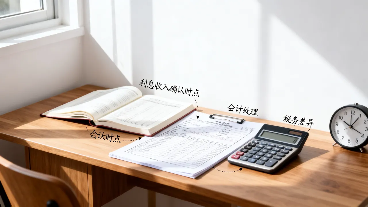 利息收入确认时点怎么定?会计处理与税务差异详解-图2 利息收入确认时点怎么定?会计处理与税务差异详解-图2