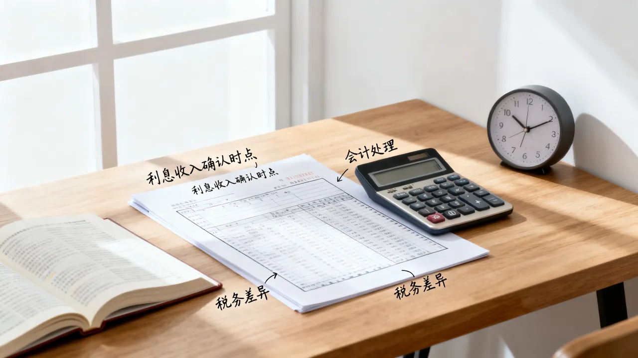 利息收入确认时点怎么定?会计处理与税务差异详解-图3 利息收入确认时点怎么定?会计处理与税务差异详解-图3