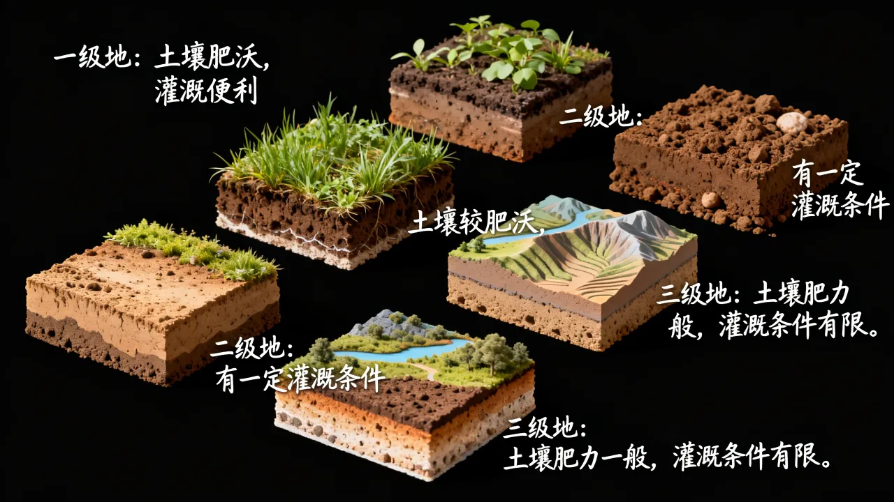 土地等级如何划分,土地等级划分标准是什么?-图3 土地等级如何划分,土地等级划分标准是什么?-图3