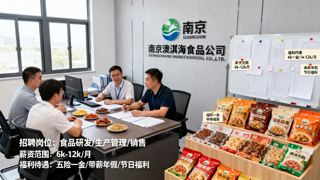南京澳淇海食品招聘靠谱吗,待遇怎么样值得去吗?-图2 南京澳淇海食品招聘靠谱吗,待遇怎么样值得去吗?-图2