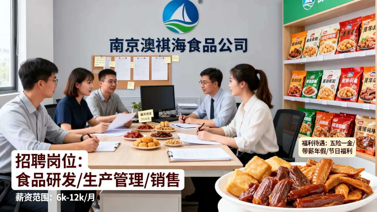 南京澳淇海食品招聘靠谱吗,待遇怎么样值得去吗?-图3 南京澳淇海食品招聘靠谱吗,待遇怎么样值得去吗?-图3