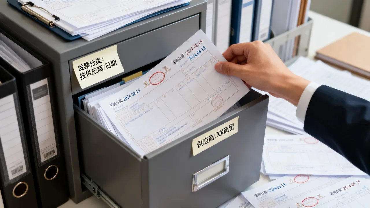 采购发票怎么归档，企业财务归档时有哪些注意事项-图2