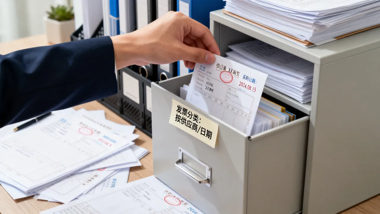 采购发票怎么归档，企业财务归档时有哪些注意事项-图3
