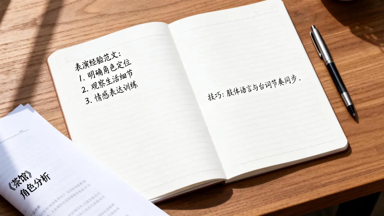 表演经验怎么写?表演经验范文模板及写作技巧有哪些-图1 表演经验怎么写?表演经验范文模板及写作技巧有哪些-图1
