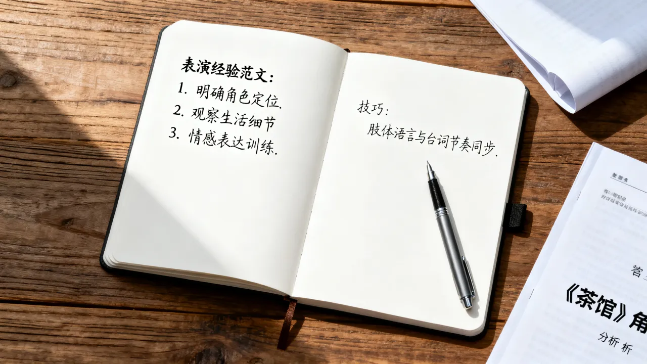 表演经验怎么写?表演经验范文模板及写作技巧有哪些-图3 表演经验怎么写?表演经验范文模板及写作技巧有哪些-图3