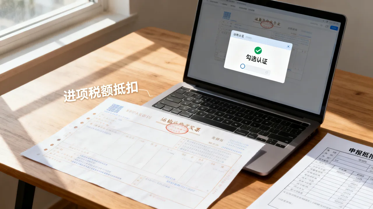 运输企业如何抵扣进项税额？运输发票勾选认证后怎么申报抵扣