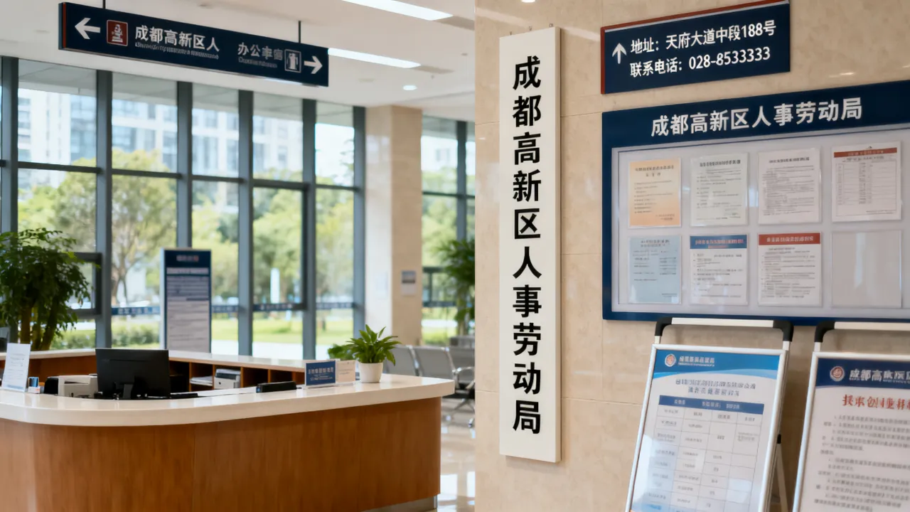 成都高新区人事劳动局具体位置在哪里,怎么联系?-图2 成都高新区人事劳动局具体位置在哪里,怎么联系?-图2