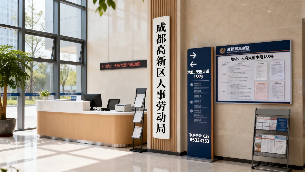 成都高新区人事劳动局具体位置在哪里,怎么联系?-图3 成都高新区人事劳动局具体位置在哪里,怎么联系?-图3