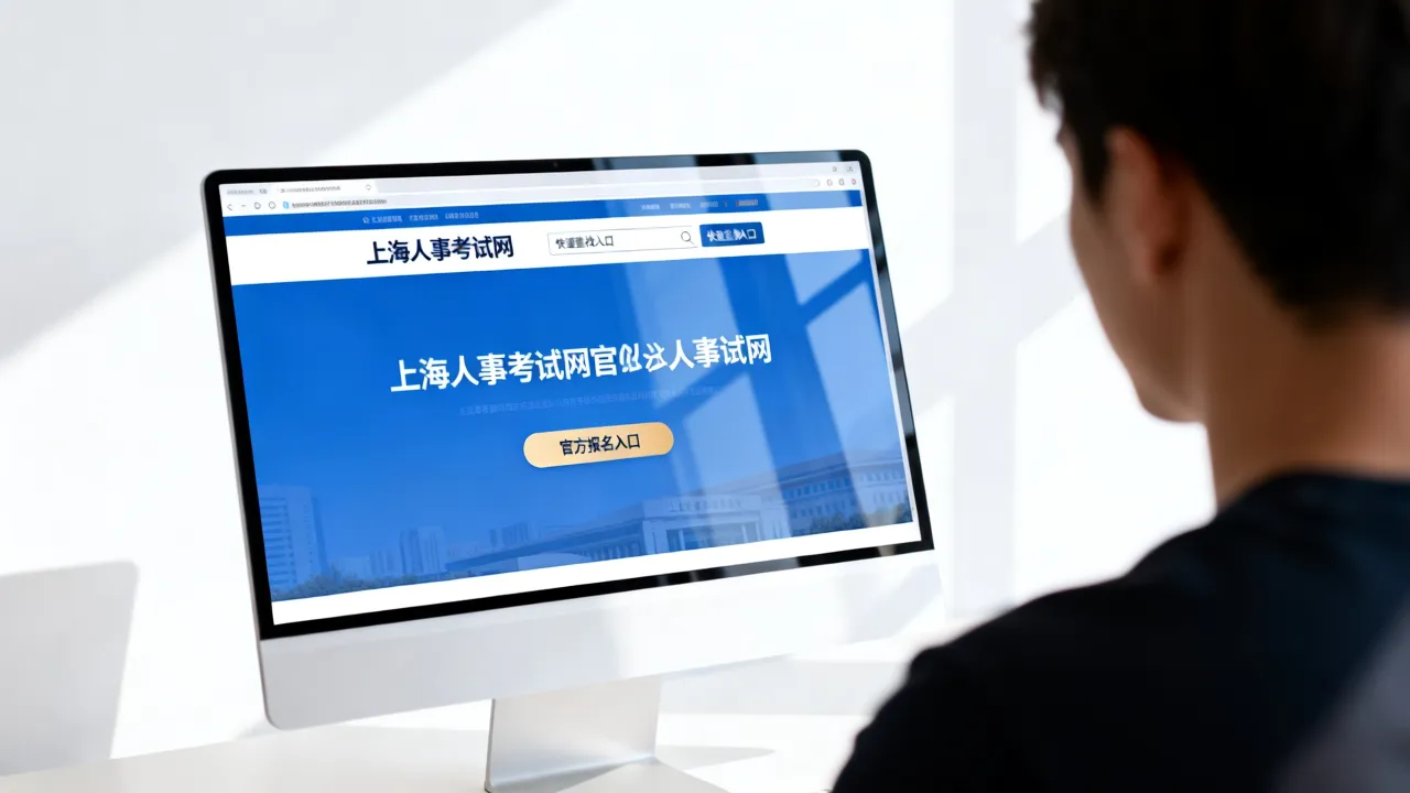 上海人事考试官网是什么?如何快速找到官方报名入口?