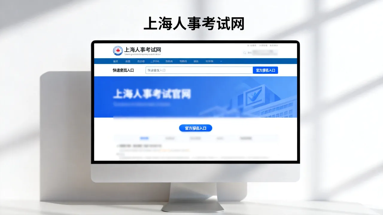 上海人事考试官网是什么?如何快速找到官方报名入口?-图2 上海人事考试官网是什么?如何快速找到官方报名入口?-图2
