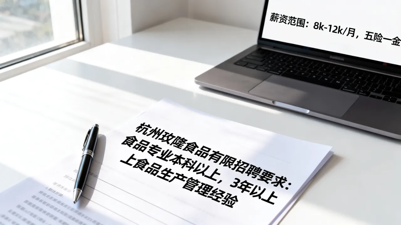 杭州玫隆食品有限招聘要求是什么,薪资怎么样-图1 杭州玫隆食品有限招聘要求是什么,薪资怎么样-图1