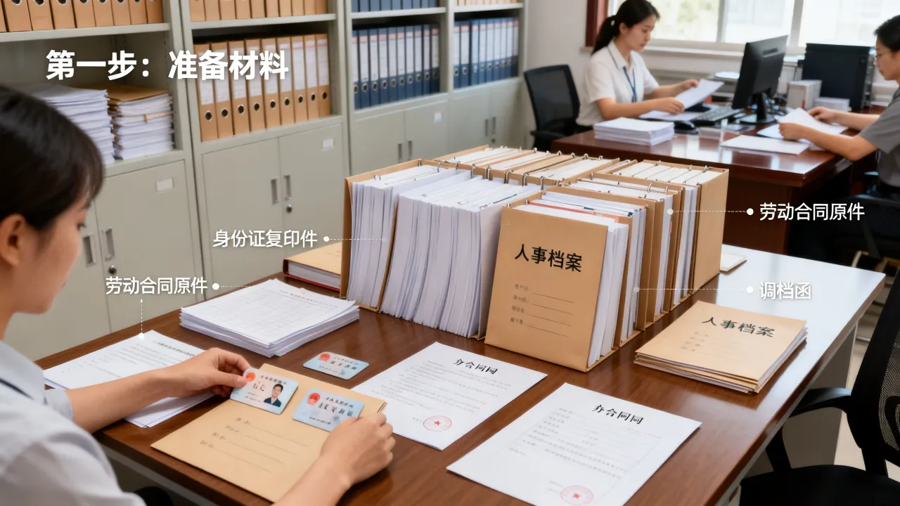 人事档案工作流程是什么,具体办理需要哪些材料?