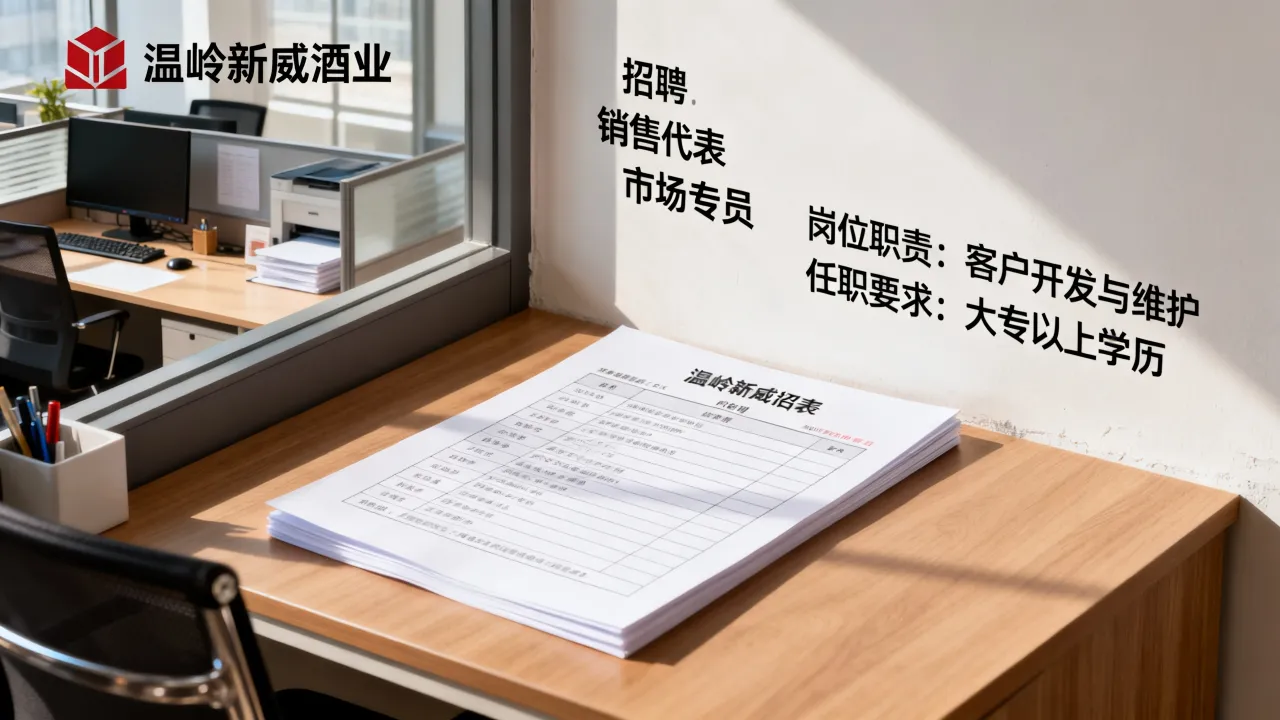 温岭新威酒业招聘怎么样,温岭新威酒业招聘岗位有哪些?-图1 温岭新威酒业招聘怎么样,温岭新威酒业招聘岗位有哪些?-图1