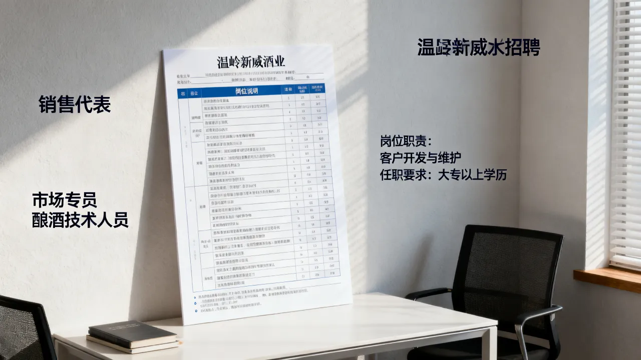 温岭新威酒业招聘怎么样,温岭新威酒业招聘岗位有哪些?-图2 温岭新威酒业招聘怎么样,温岭新威酒业招聘岗位有哪些?-图2