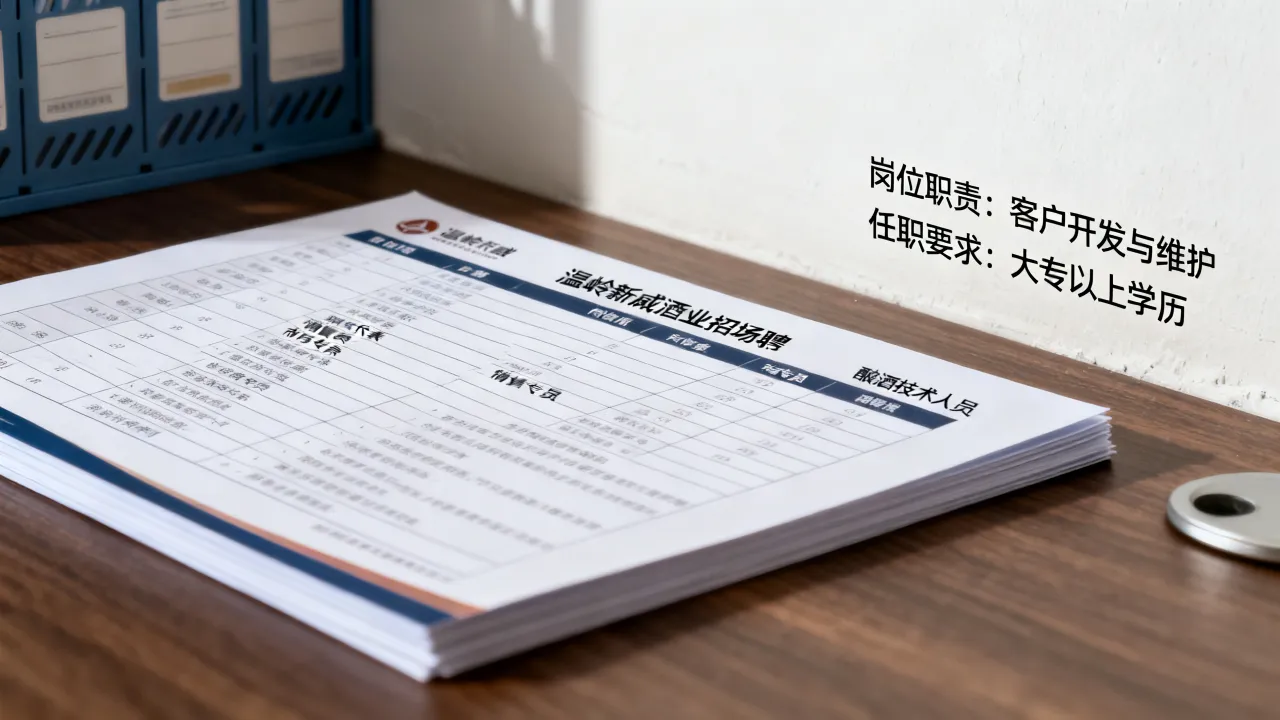 温岭新威酒业招聘怎么样,温岭新威酒业招聘岗位有哪些?-图3 温岭新威酒业招聘怎么样,温岭新威酒业招聘岗位有哪些?-图3