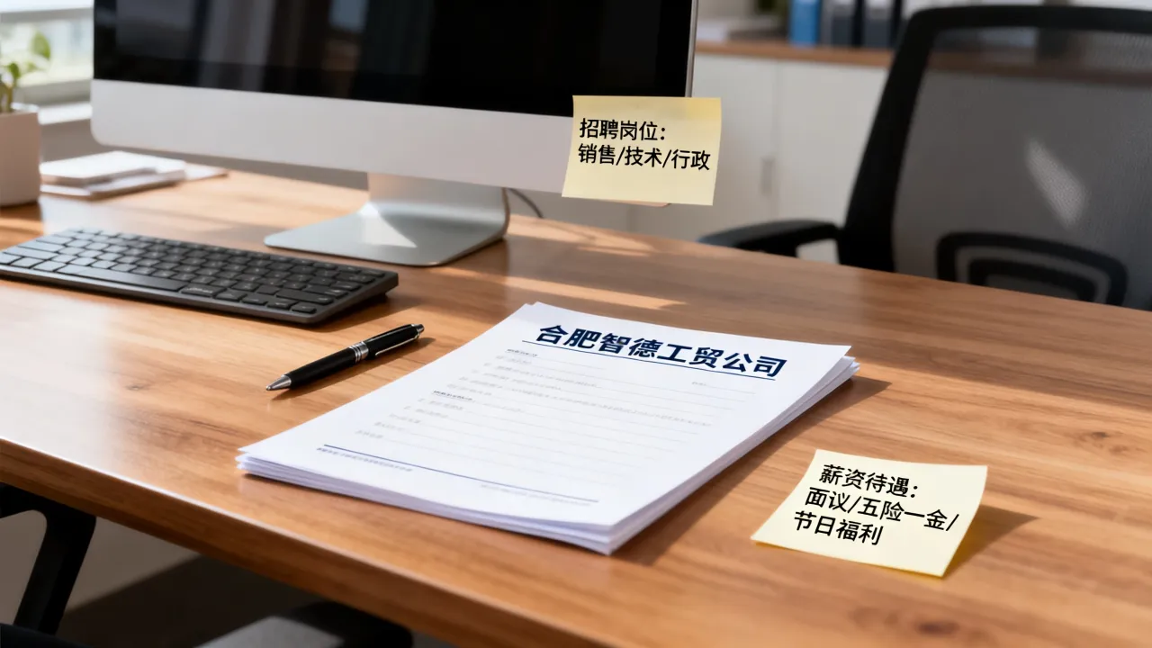 合肥智德工贸公司招聘信息是真的吗,薪资待遇怎么样?-图1 合肥智德工贸公司招聘信息是真的吗,薪资待遇怎么样?-图1