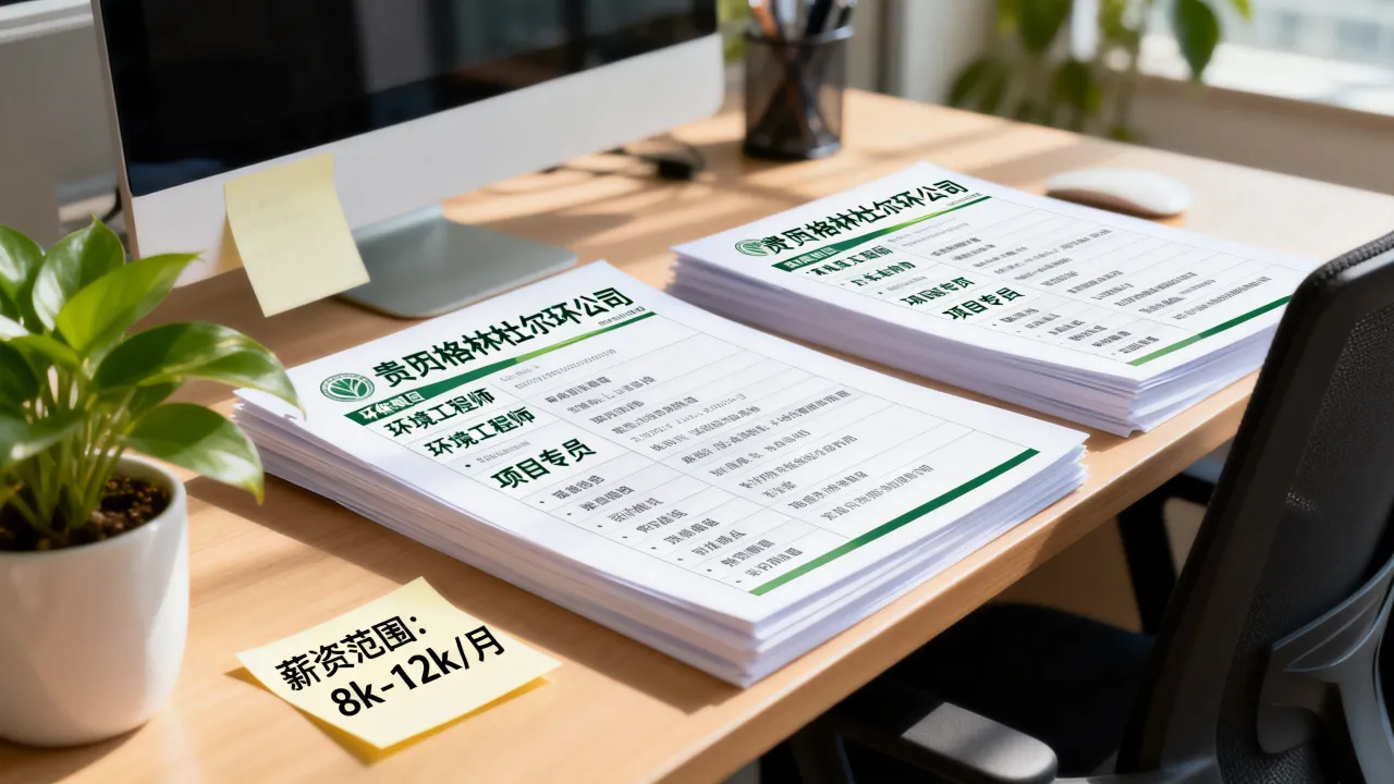 贵州格林杜尔环保招聘薪资待遇如何,有哪些岗位要求?-图3 贵州格林杜尔环保招聘薪资待遇如何,有哪些岗位要求?-图3